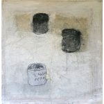 3-Nature-morte-technique-mixte-sur-papier-marouflé-sur-toile-100x100cm-1978-Travaux-anciens-Malgorzata-Paszko